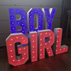 BOY en GIRL Lichtletters