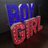 BOY en GIRL Lichtletters
