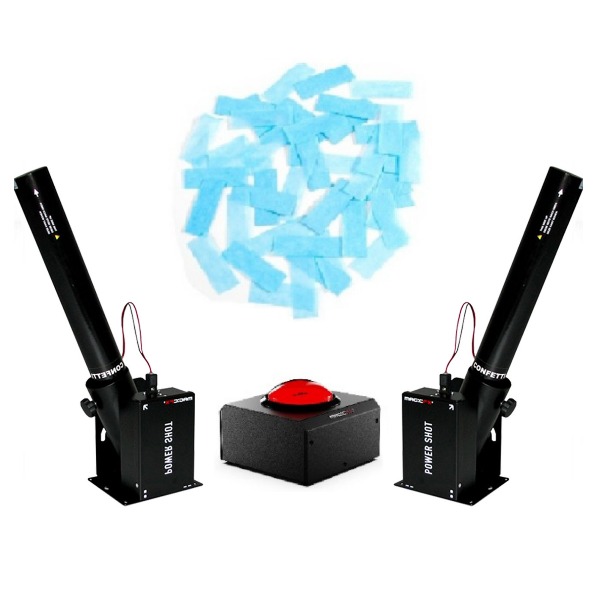Gender reveal confetti pakket Blauw