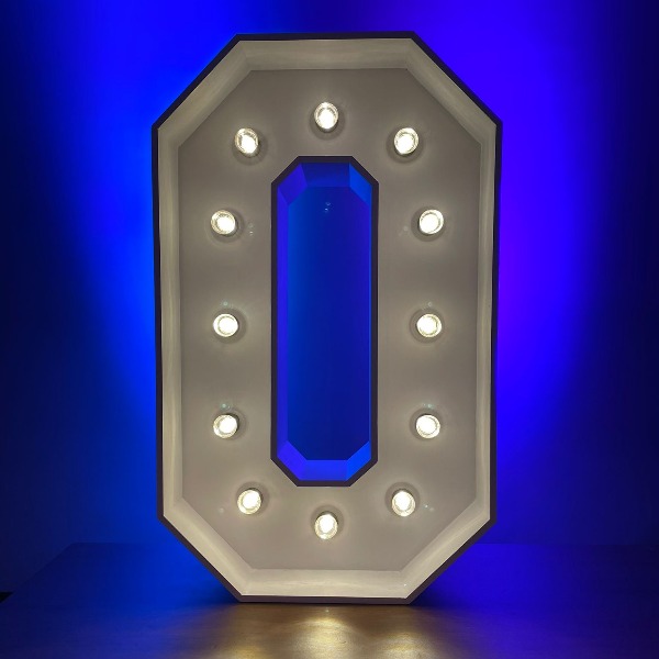 Lichtcijfer/letter (0)