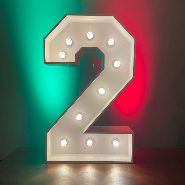 Lichtcijfer - Nummer 2