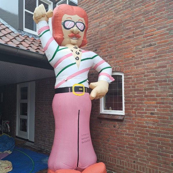 Opblaasbare Disco man - 3,5 meter