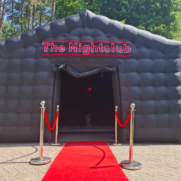 Opblaasbare club 7x5 meter - Inclusief discolamp