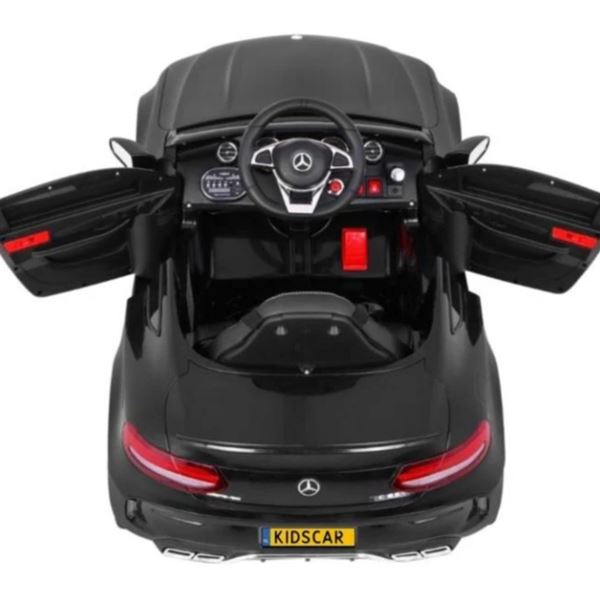 Elektrische kinderauto - Mercedes C63 AMG Zwart Elektrische kinderauto - Mercedes C63 AMG Zwart