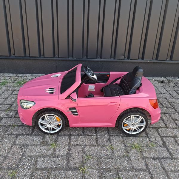 Elektrische kinderauto - Mercedes SL400 Roze Elektrische kinderauto - Mercedes SL400 Roze
