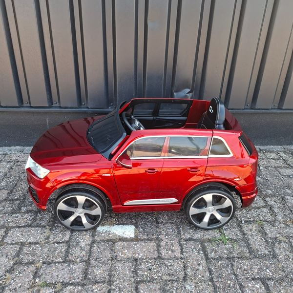 Elektrische kinderauto - Audi Q7 Rood