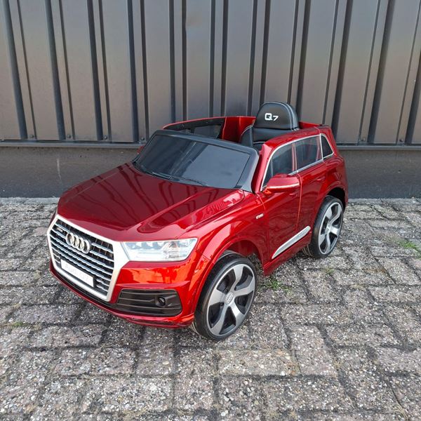 Elektrische kinderauto - Audi Q7 Rood