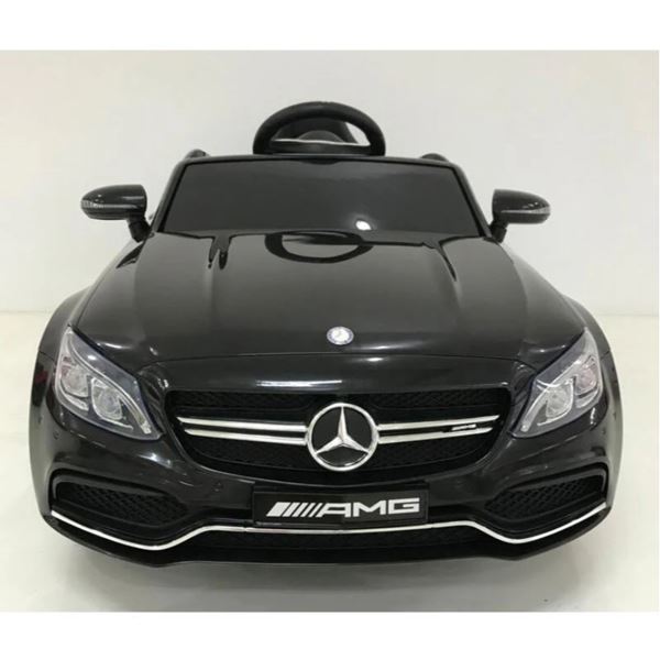 Elektrische kinderauto - Mercedes C63 AMG Zwart Elektrische kinderauto - Mercedes C63 AMG Zwart