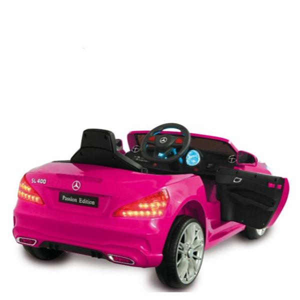 Elektrische kinderauto - Mercedes SL400 Roze Elektrische kinderauto - Mercedes SL400 Roze